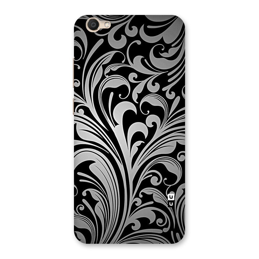 Grey Beauty Pattern Back Case for Vivo V5