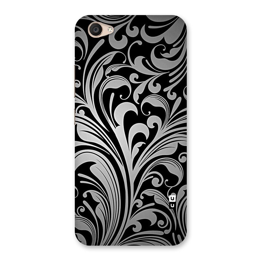 Grey Beauty Pattern Back Case for Vivo V5 Plus
