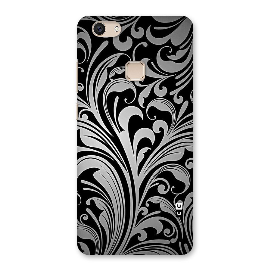 Grey Beauty Pattern Back Case for Vivo V7