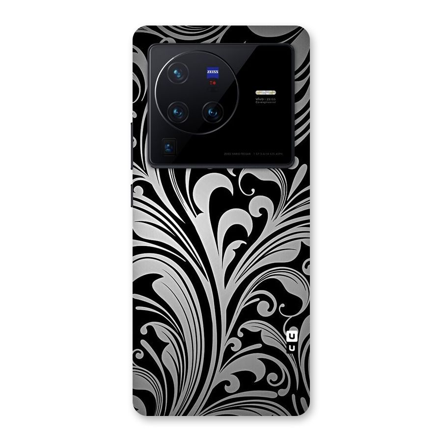 Grey Beauty Pattern Back Case for Vivo X80 Pro