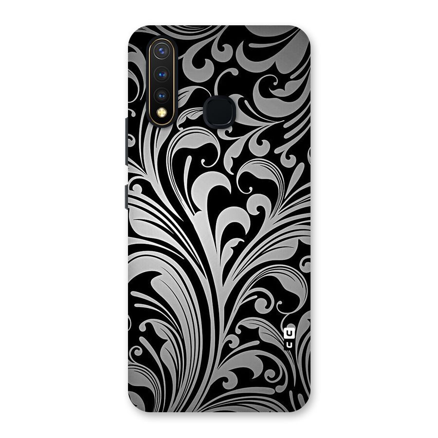 Grey Beauty Pattern Back Case for Vivo Y19