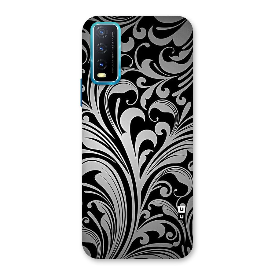 Grey Beauty Pattern Back Case for Vivo Y20G