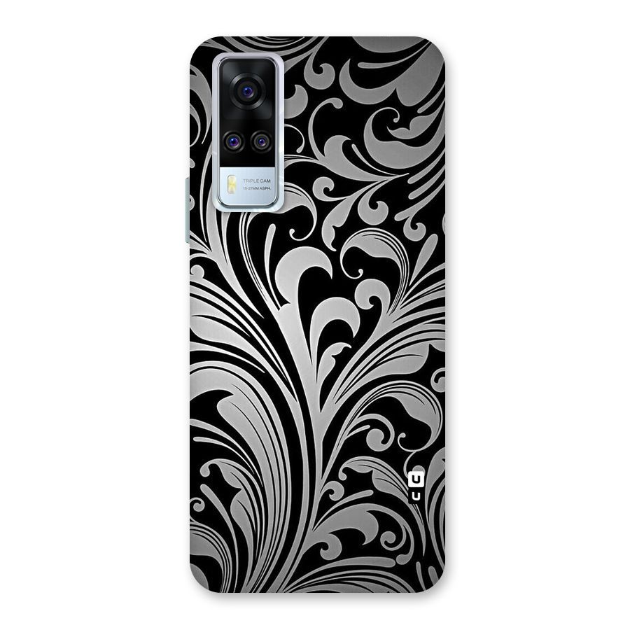 Grey Beauty Pattern Back Case for Vivo Y31