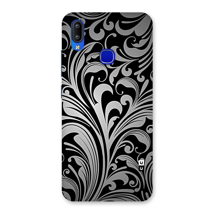 Grey Beauty Pattern Back Case for Vivo Y91