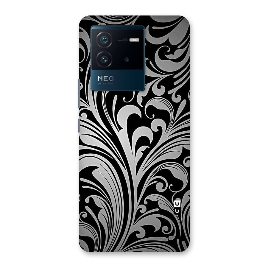 Grey Beauty Pattern Back Case for Vivo iQOO Neo 6 5G