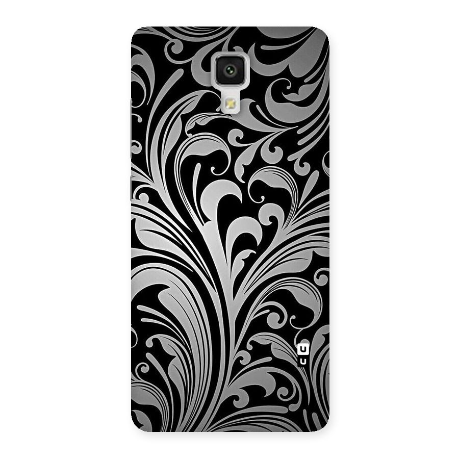 Grey Beauty Pattern Back Case for Xiaomi Mi 4