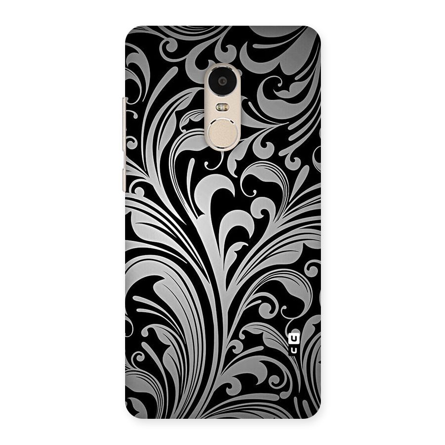 Grey Beauty Pattern Back Case for Xiaomi Redmi Note 4