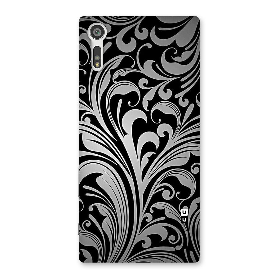 Grey Beauty Pattern Back Case for Xperia XZ