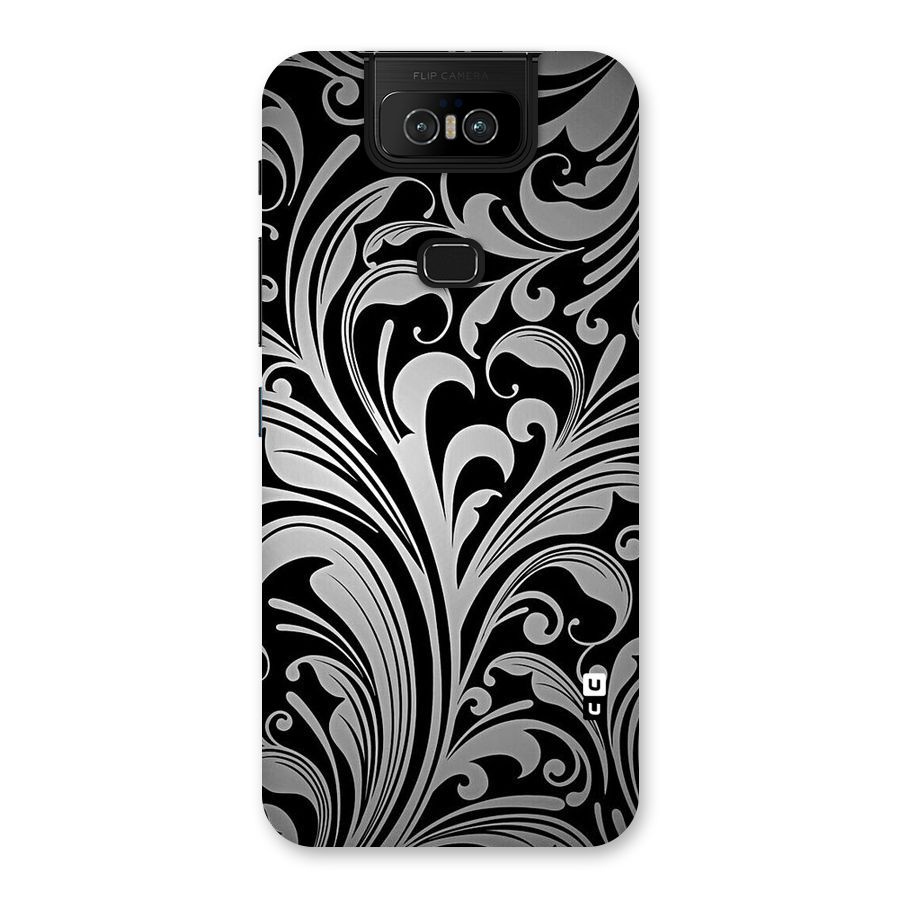 Grey Beauty Pattern Back Case for Zenfone 6z