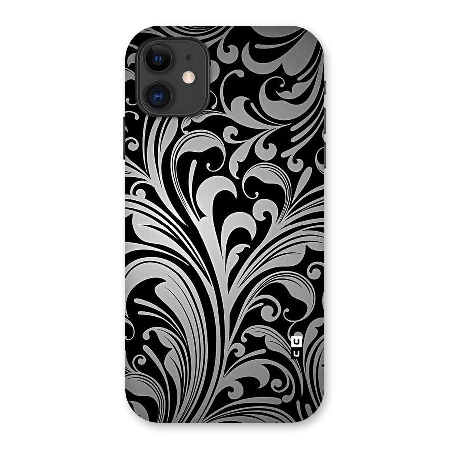 Grey Beauty Pattern Back Case for iPhone 11