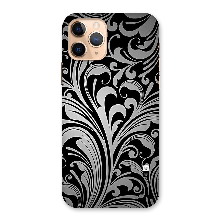 Grey Beauty Pattern Back Case for iPhone 11 Pro