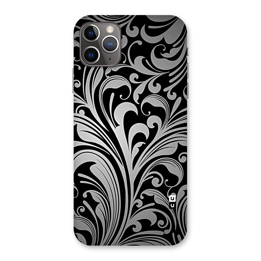 Grey Beauty Pattern Back Case for iPhone 11 Pro Max