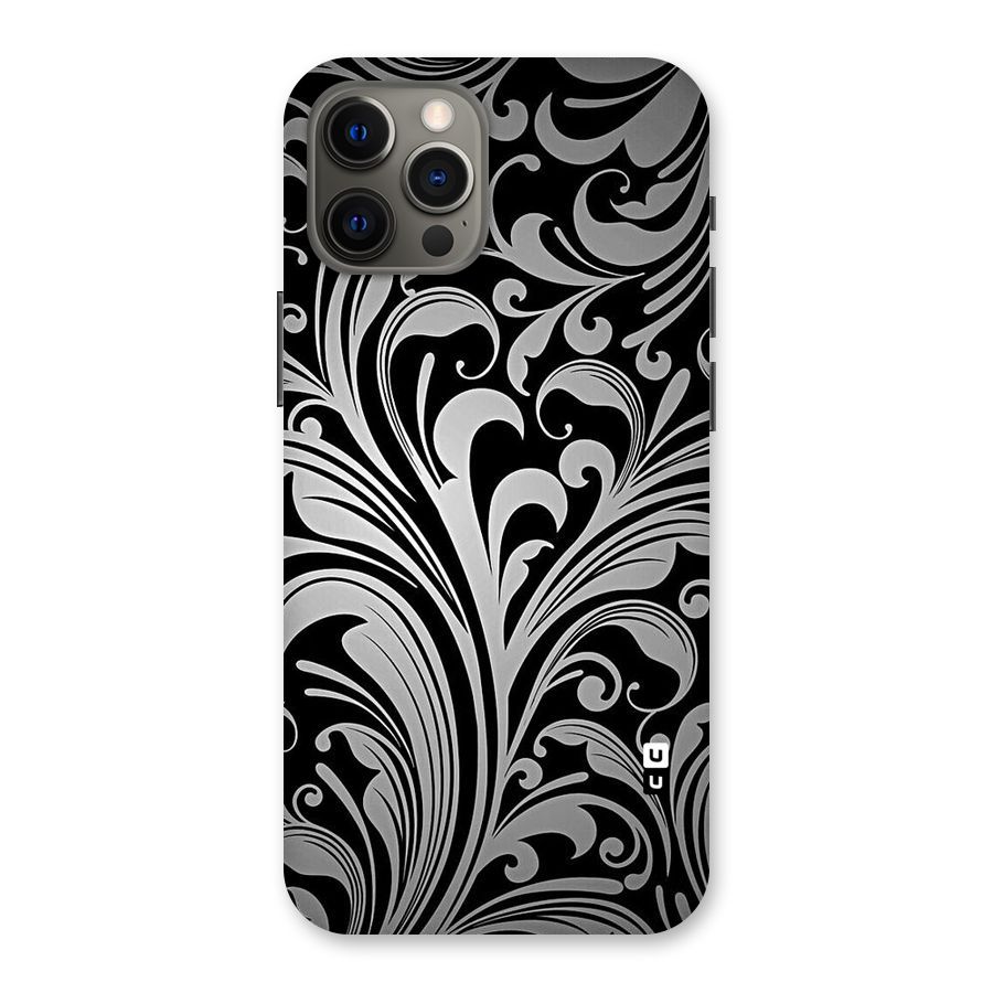 Grey Beauty Pattern Back Case for iPhone 12 Pro Max
