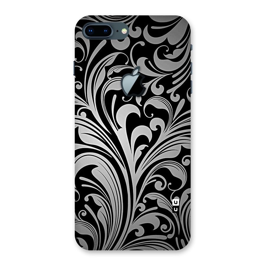 Grey Beauty Pattern Back Case for iPhone 7 Plus Apple Cut