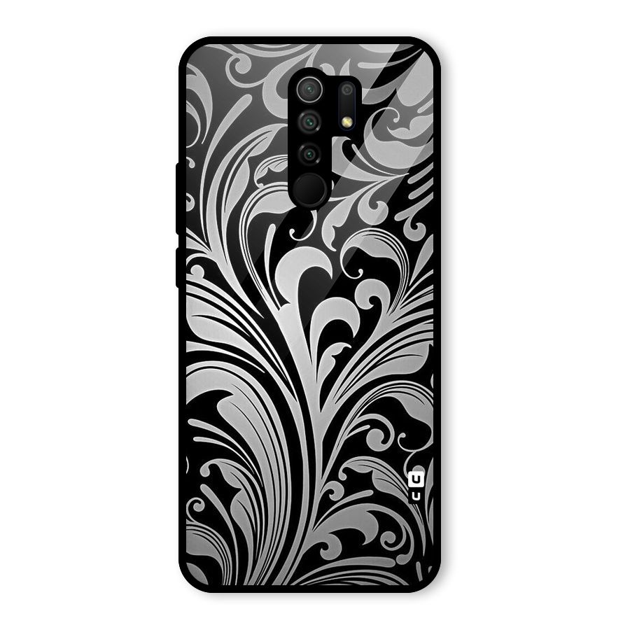 Grey Beauty Pattern Glass Back Case for Poco M2