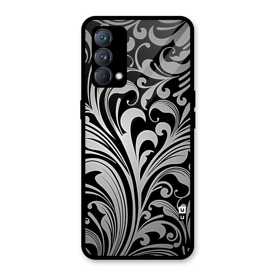 Grey Beauty Pattern Glass Back Case for Realme GT Master Edition