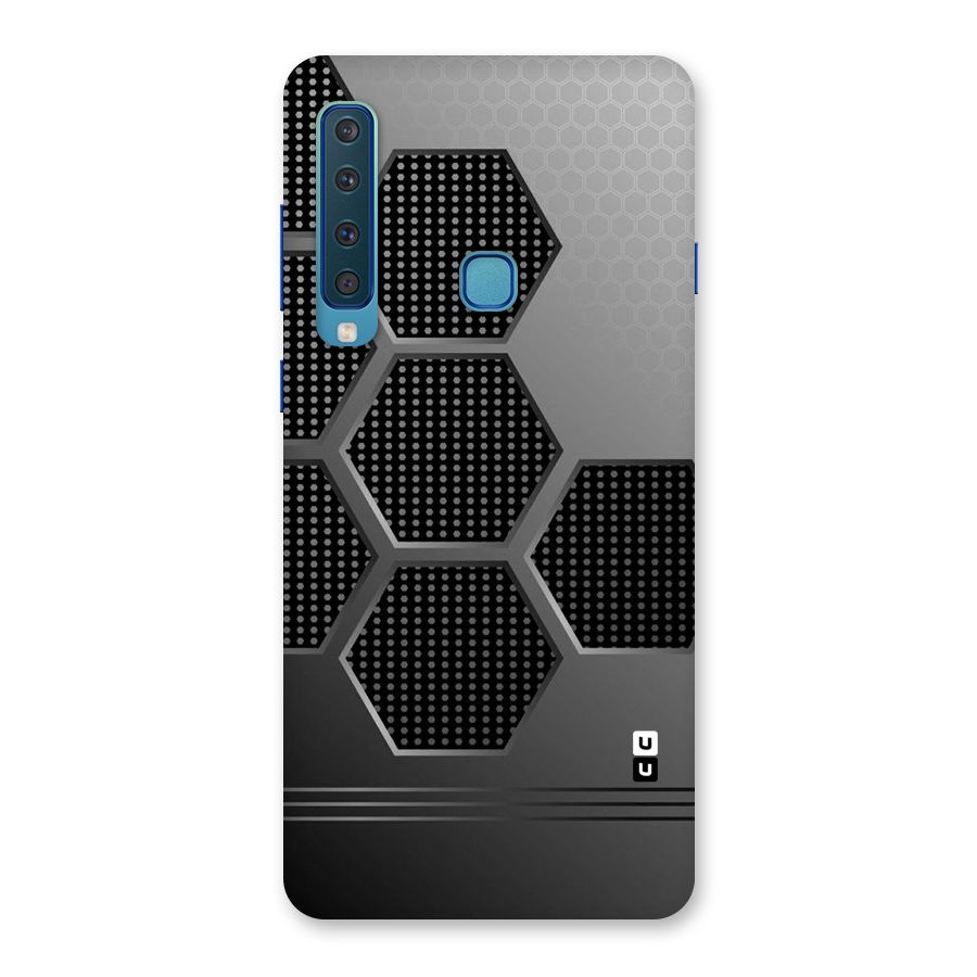 Grey Black Hexa Back Case for Galaxy A9 (2018)
