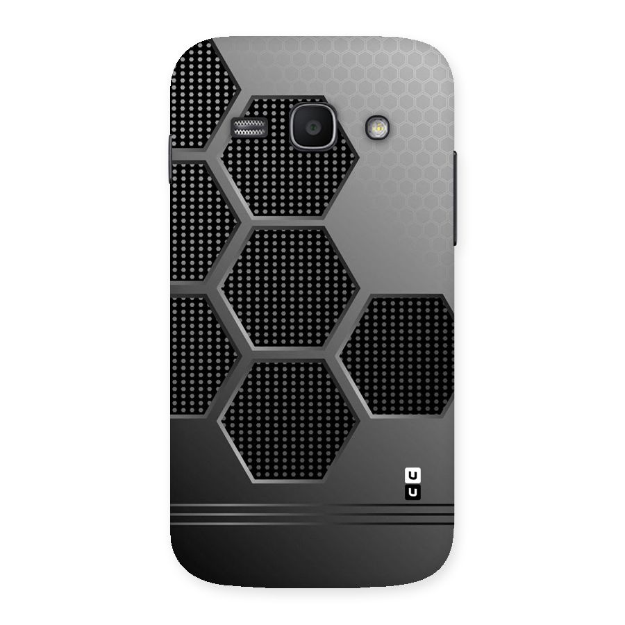 Grey Black Hexa Back Case for Galaxy Ace 3