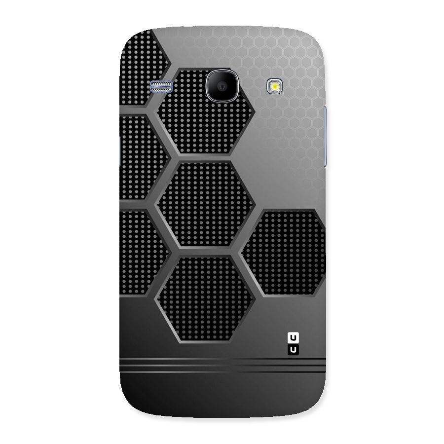 Grey Black Hexa Back Case for Galaxy Core