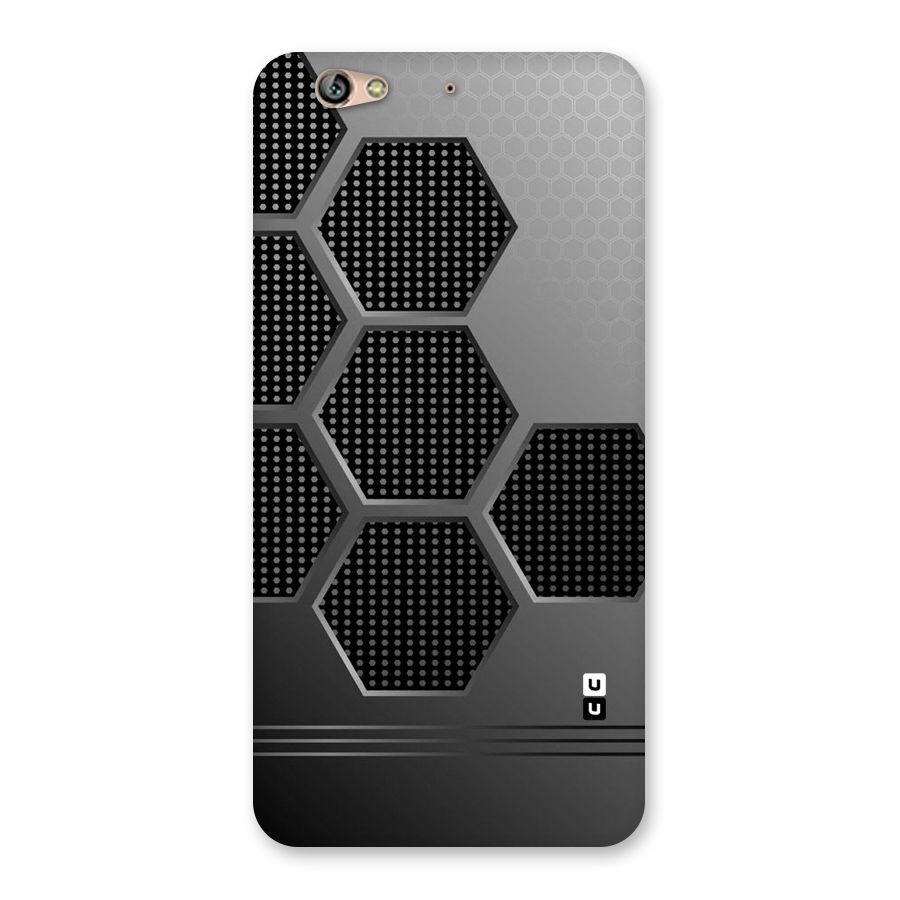 Grey Black Hexa Back Case for Gionee S6