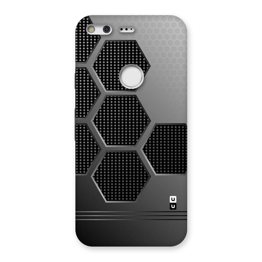 Grey Black Hexa Back Case for Google Pixel