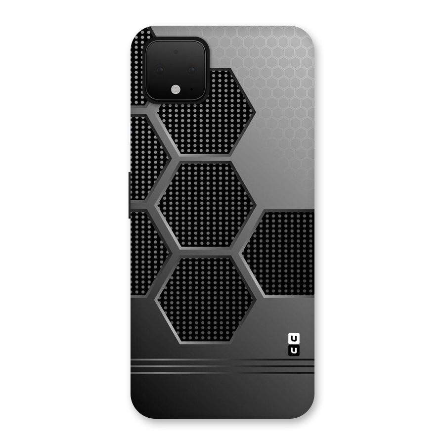 Grey Black Hexa Back Case for Google Pixel 4 XL