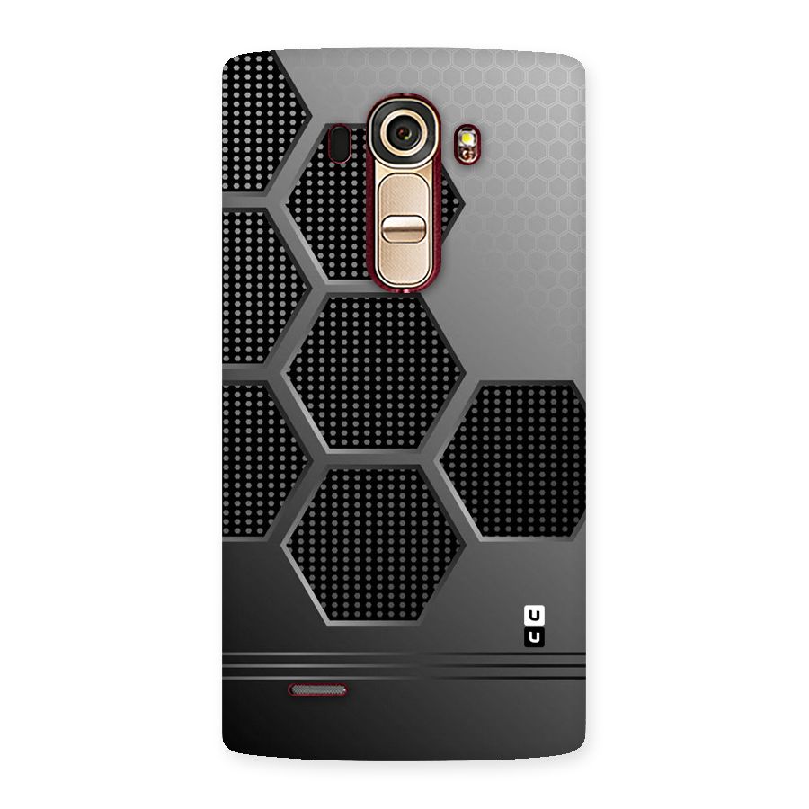 Grey Black Hexa Back Case for LG G4