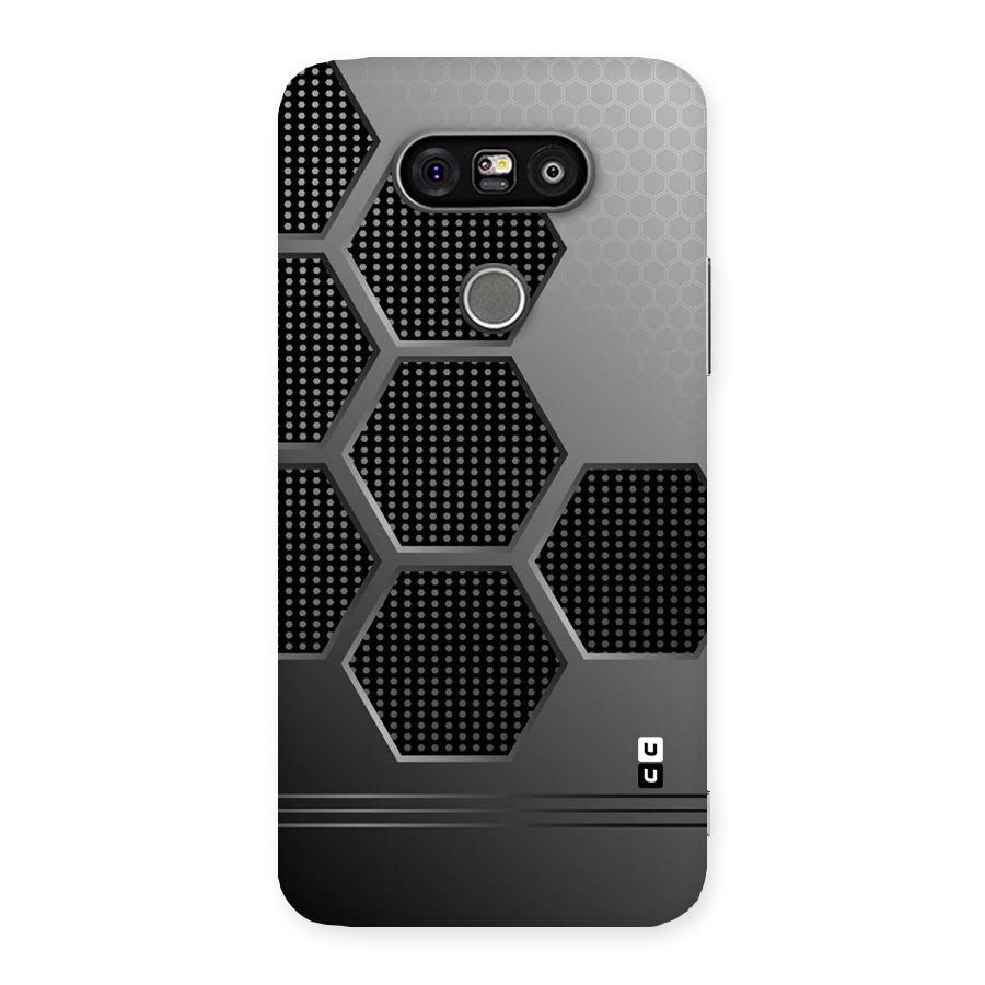 Grey Black Hexa Back Case for LG G5
