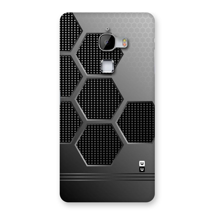 Grey Black Hexa Back Case for LeTv Le Max