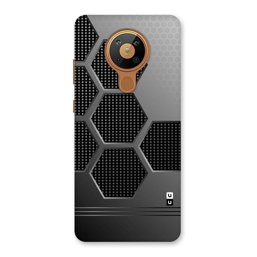 Grey Black Hexa Back Case for Nokia 5.3