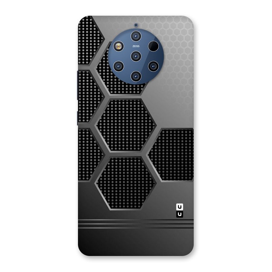 Grey Black Hexa Back Case for Nokia 9 PureView