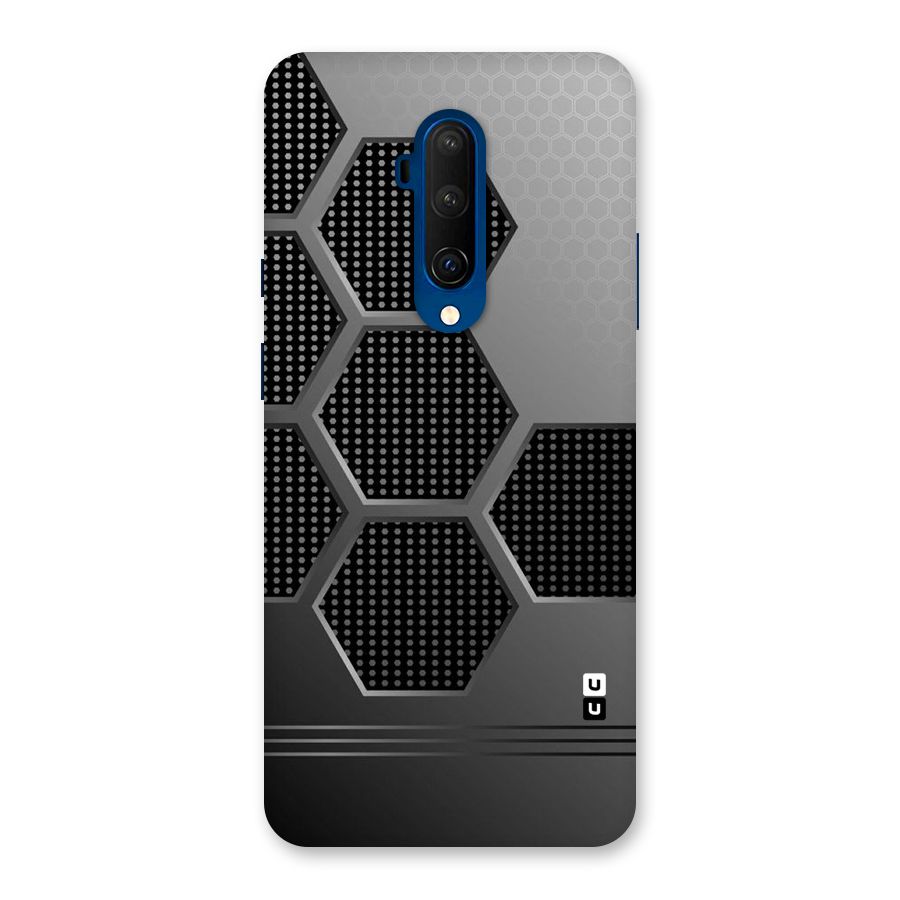 Grey Black Hexa Back Case for OnePlus 7T Pro