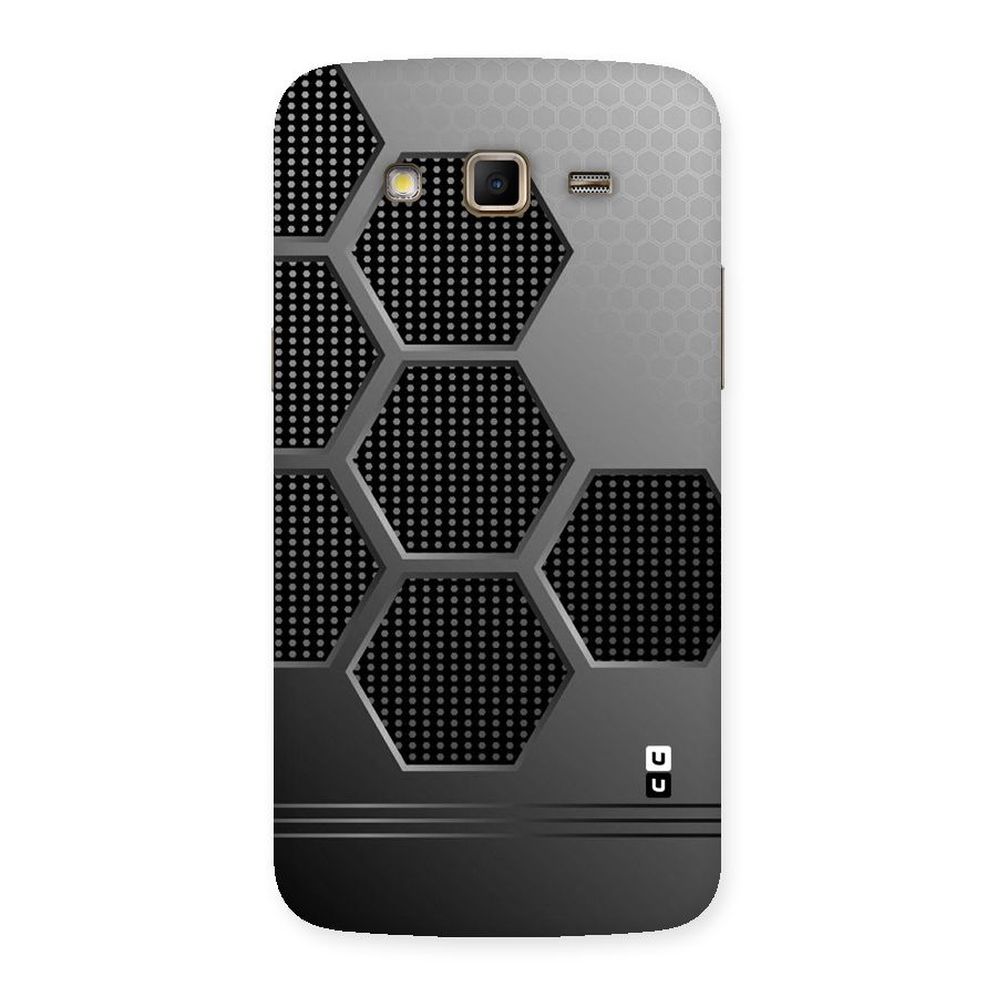 Grey Black Hexa Back Case for Samsung Galaxy Grand 2