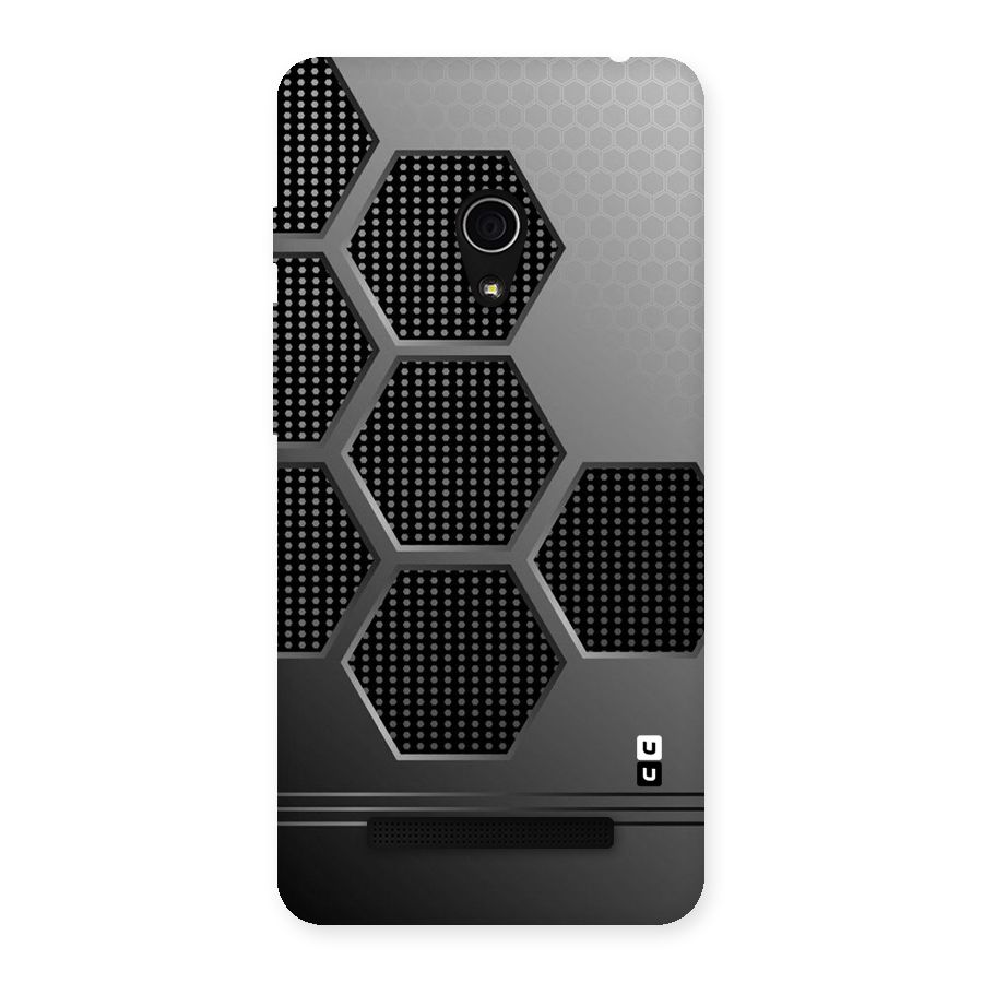 Grey Black Hexa Back Case for Zenfone 5