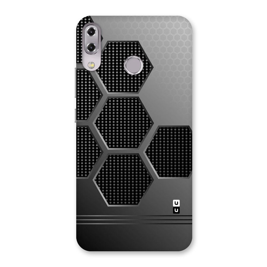 Grey Black Hexa Back Case for Zenfone 5Z