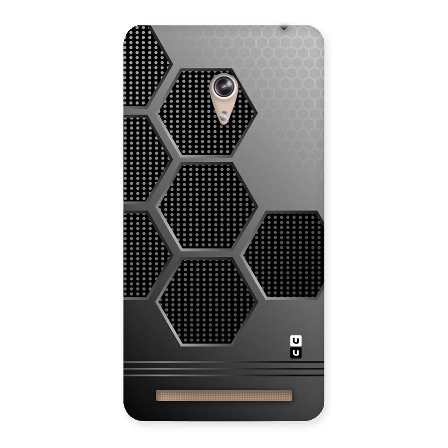 Grey Black Hexa Back Case for Zenfone 6