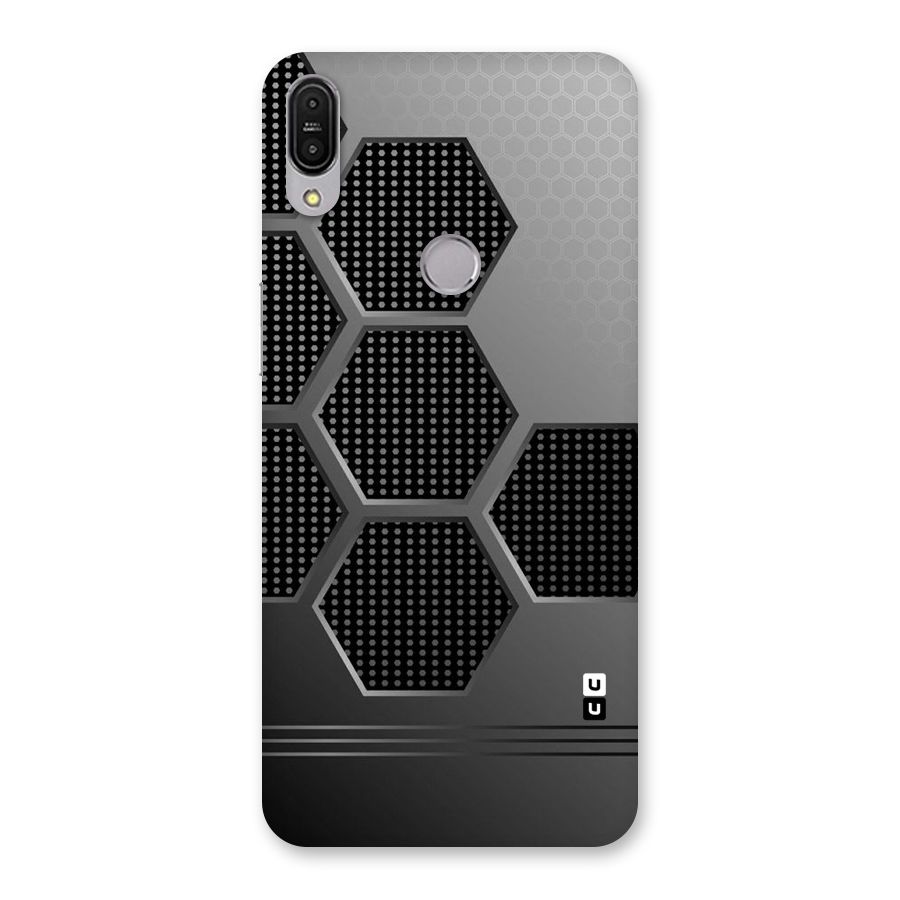 Grey Black Hexa Back Case for Zenfone Max Pro M1