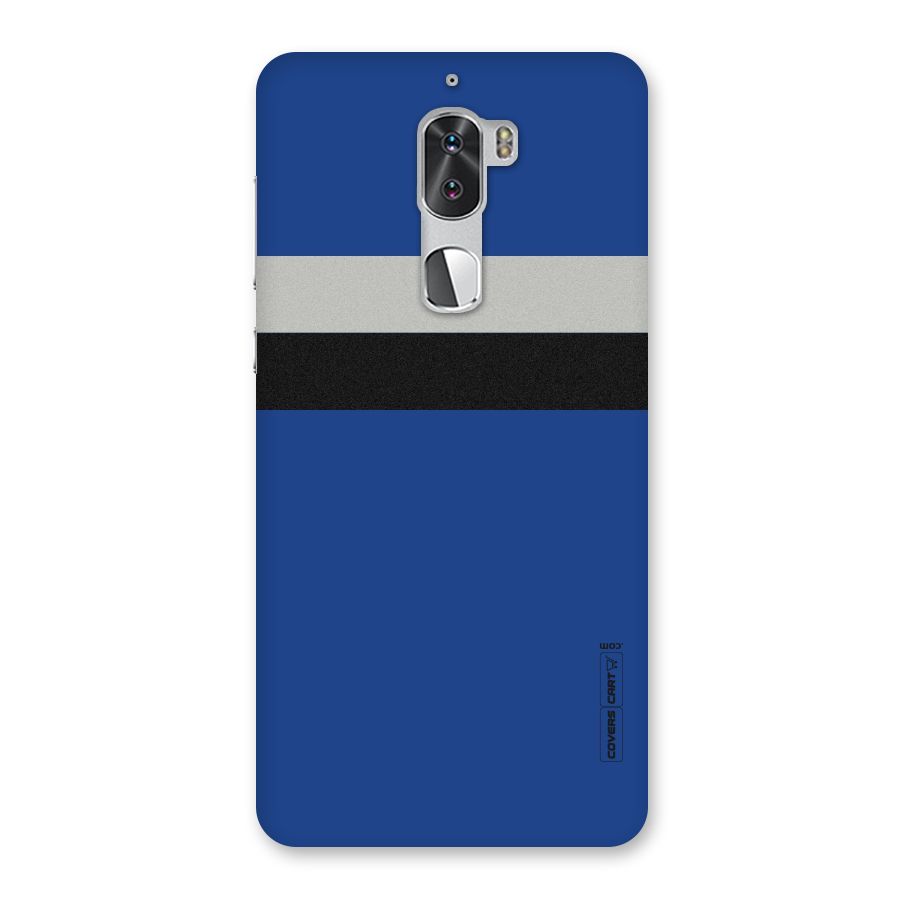 Grey Black Strips Back Case for Coolpad Cool 1