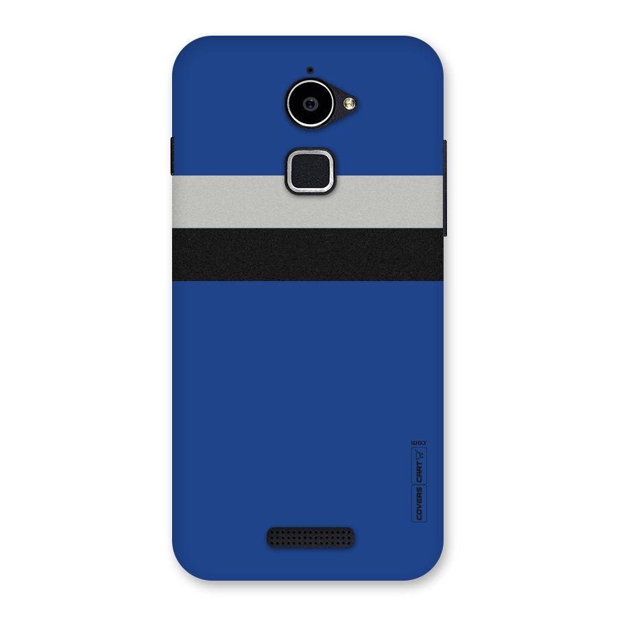 Grey Black Strips Back Case for Coolpad Note 3 Lite