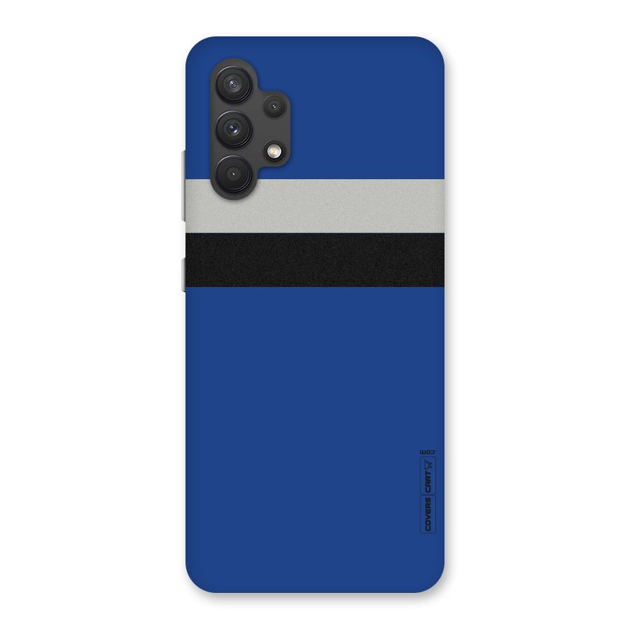 Grey Black Strips Back Case for Galaxy A32