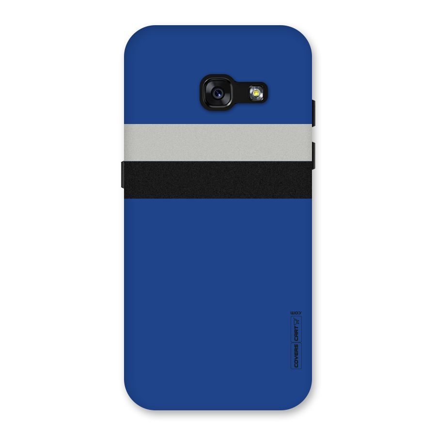 Grey Black Strips Back Case for Galaxy A3 (2017)