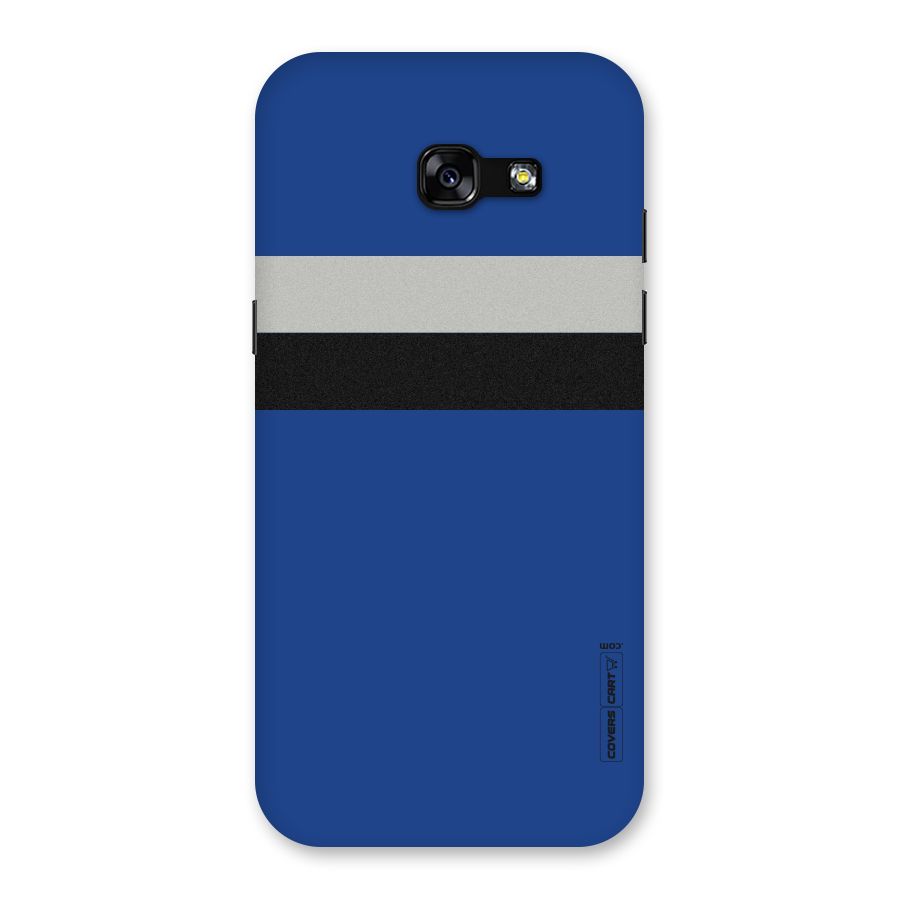 Grey Black Strips Back Case for Galaxy A5 2017