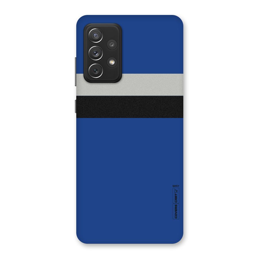 Grey Black Strips Back Case for Galaxy A72