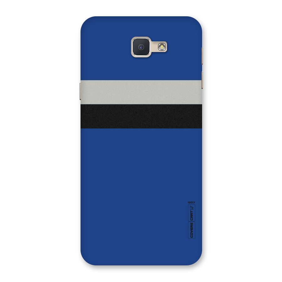 Grey Black Strips Back Case for Galaxy J5 Prime
