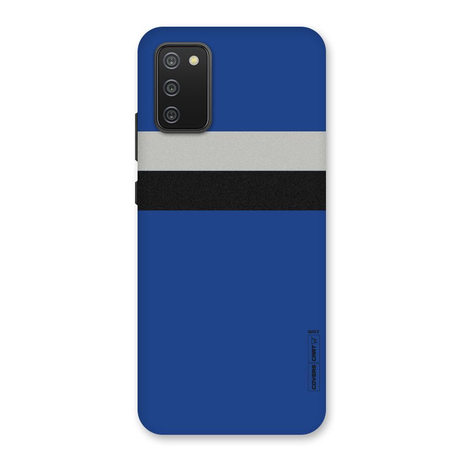 Grey Black Strips Back Case for Galaxy M02s