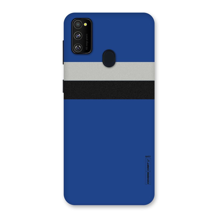 Grey Black Strips Back Case for Galaxy M30s