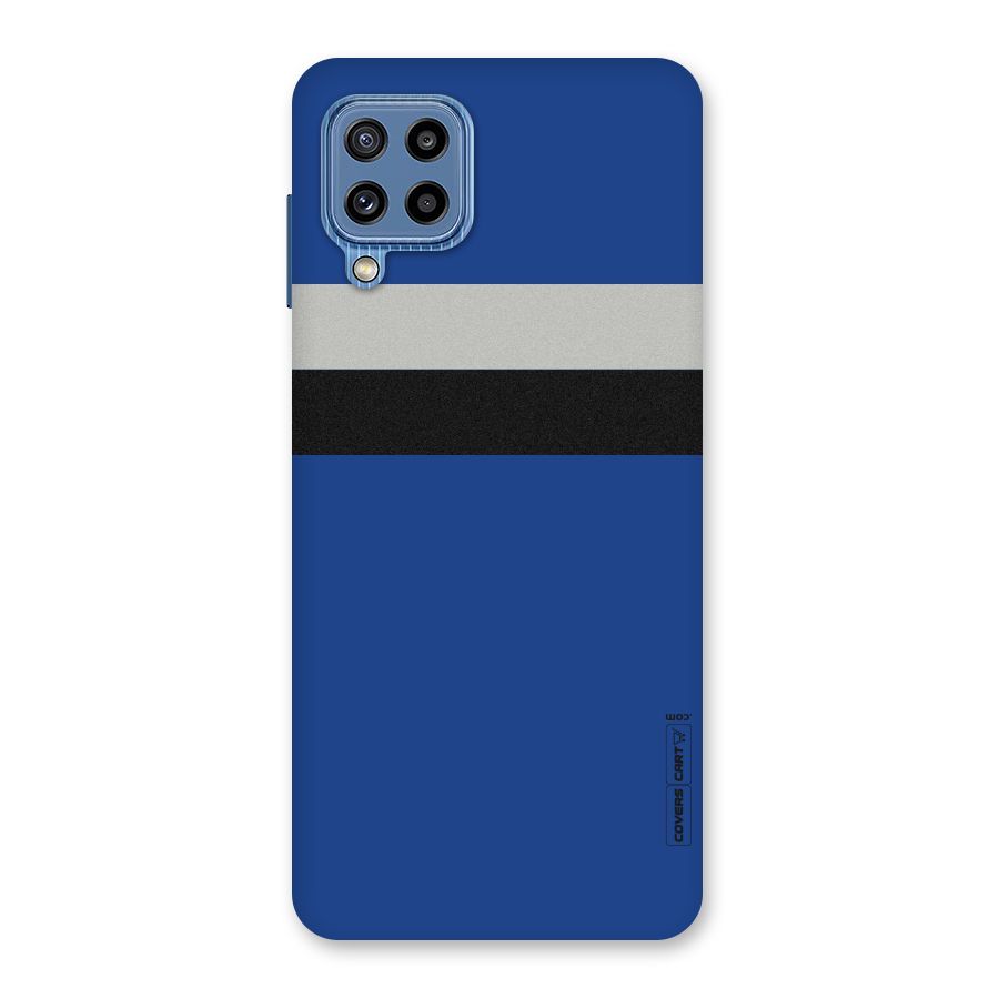 Grey Black Strips Back Case for Galaxy M32
