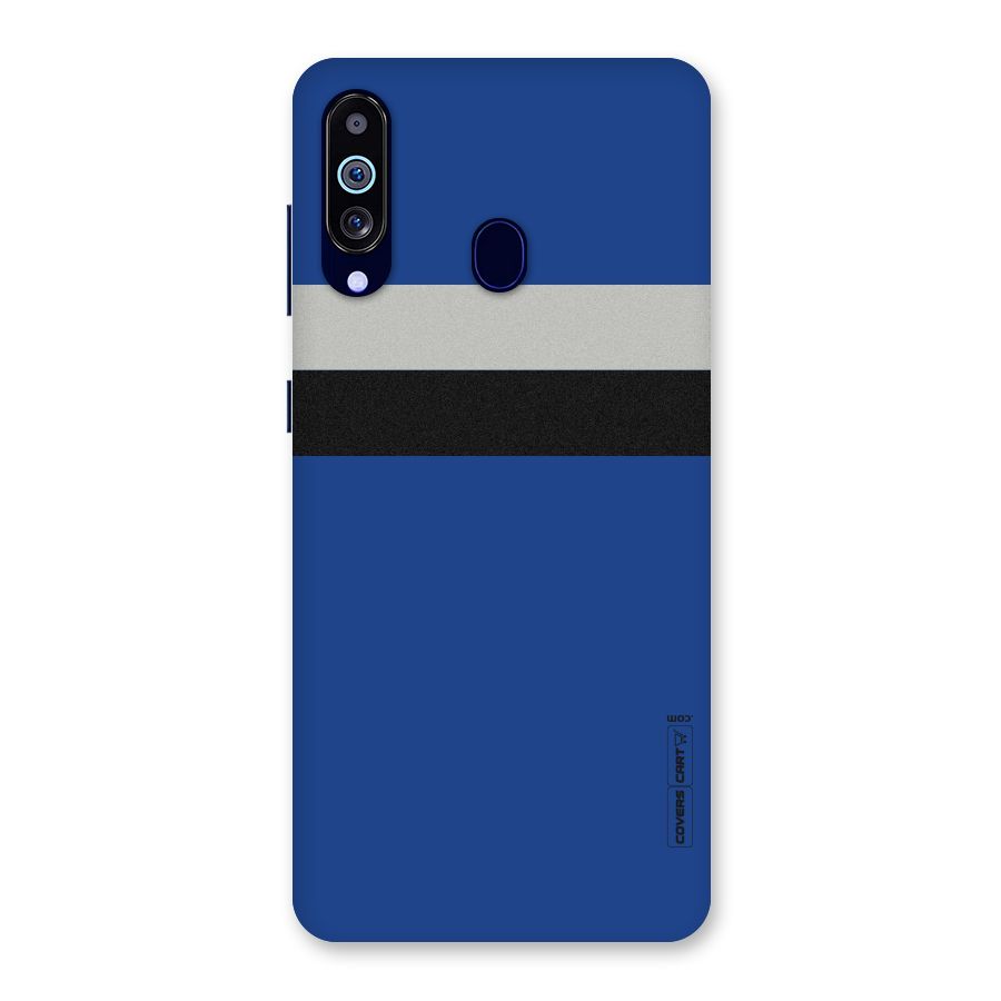 Grey Black Strips Back Case for Galaxy M40