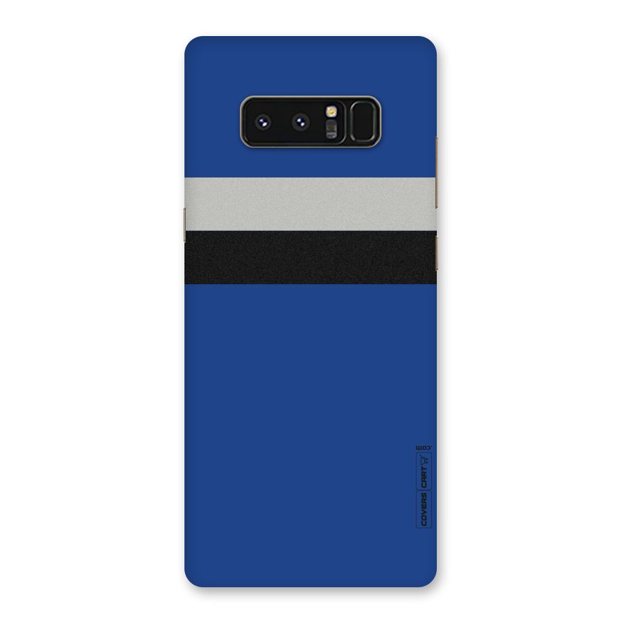 Grey Black Strips Back Case for Galaxy Note 8