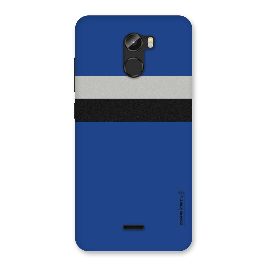 Grey Black Strips Back Case for Gionee X1